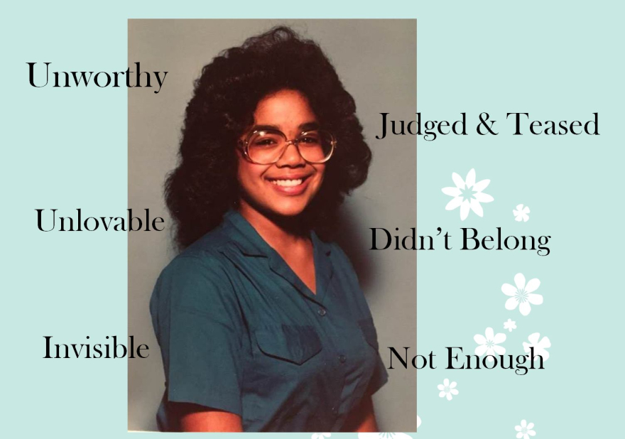 Kim Peterson—childhood resilience that shaped a trauma-informed WHOLE YOU calling Childhood photo of Kim Peterson at age 12, symbolizing early experiences with shame and resilience that inspired her trauma-informed WHOLE YOU coaching and message of hope, healing, and freedom.