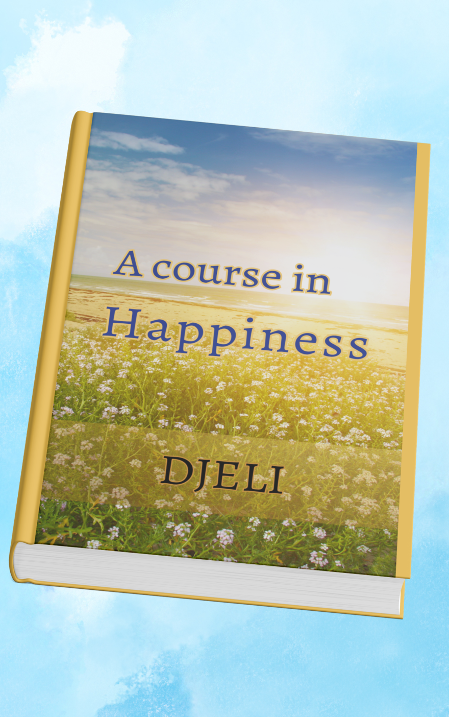 Happiness journal cover art