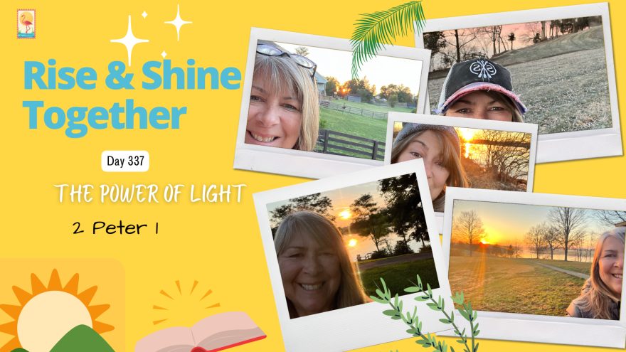 Day 337- The Power of Light