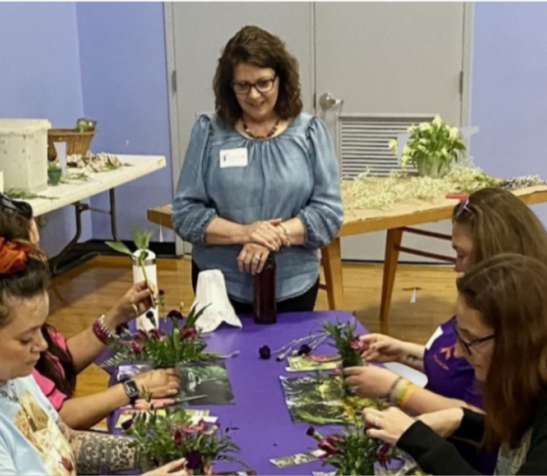 Flower arranging workshop