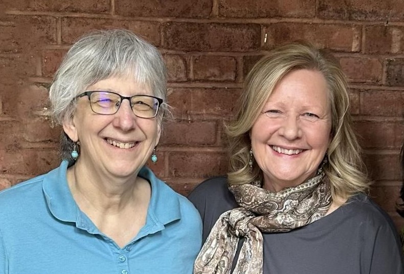 Barb Bickford and Sandy Salvo